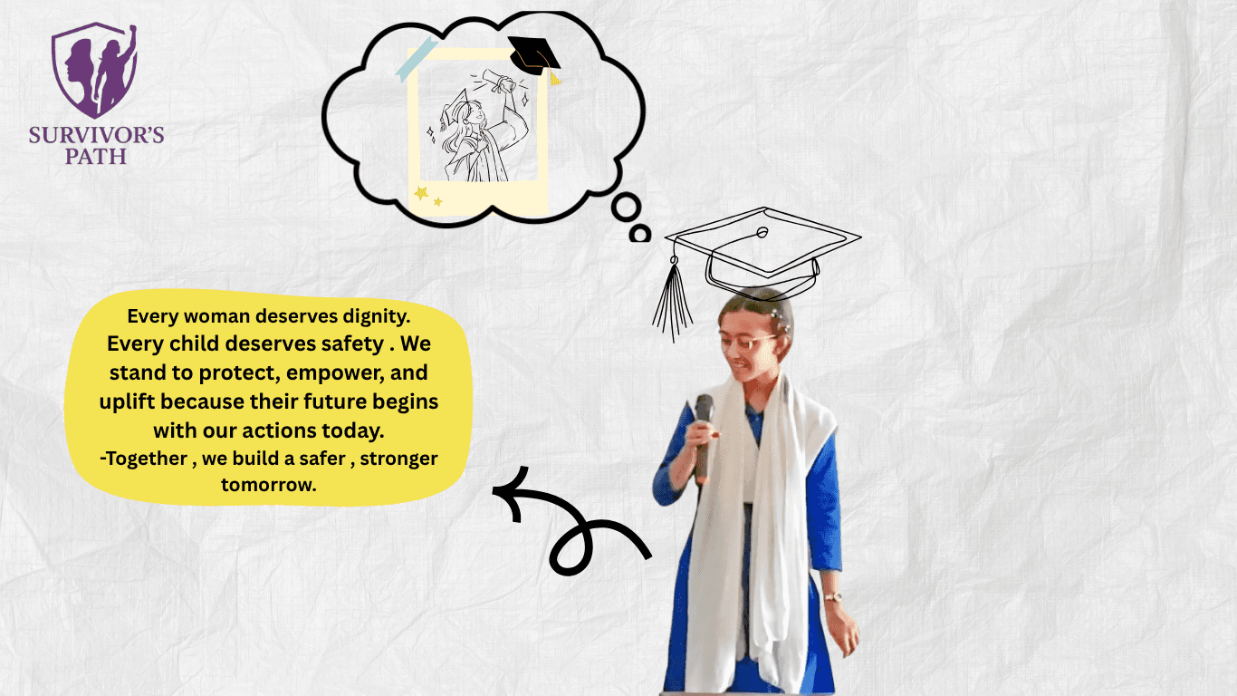 Survivor's Path community awareness visual